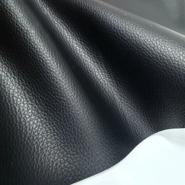 Black PVC Faux Lining Leather suppliers