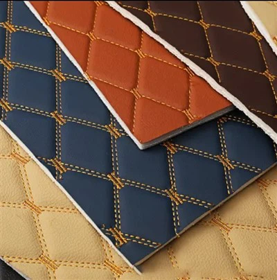 Tapetes de couro de PVC para carros