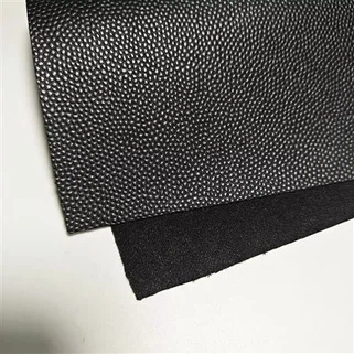 Bola de moda preta de moda de moda de peixe peixe padrão de couro padrão de couro de couro de couro sintético